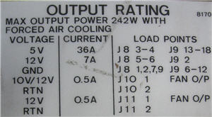Power Supply Label 2